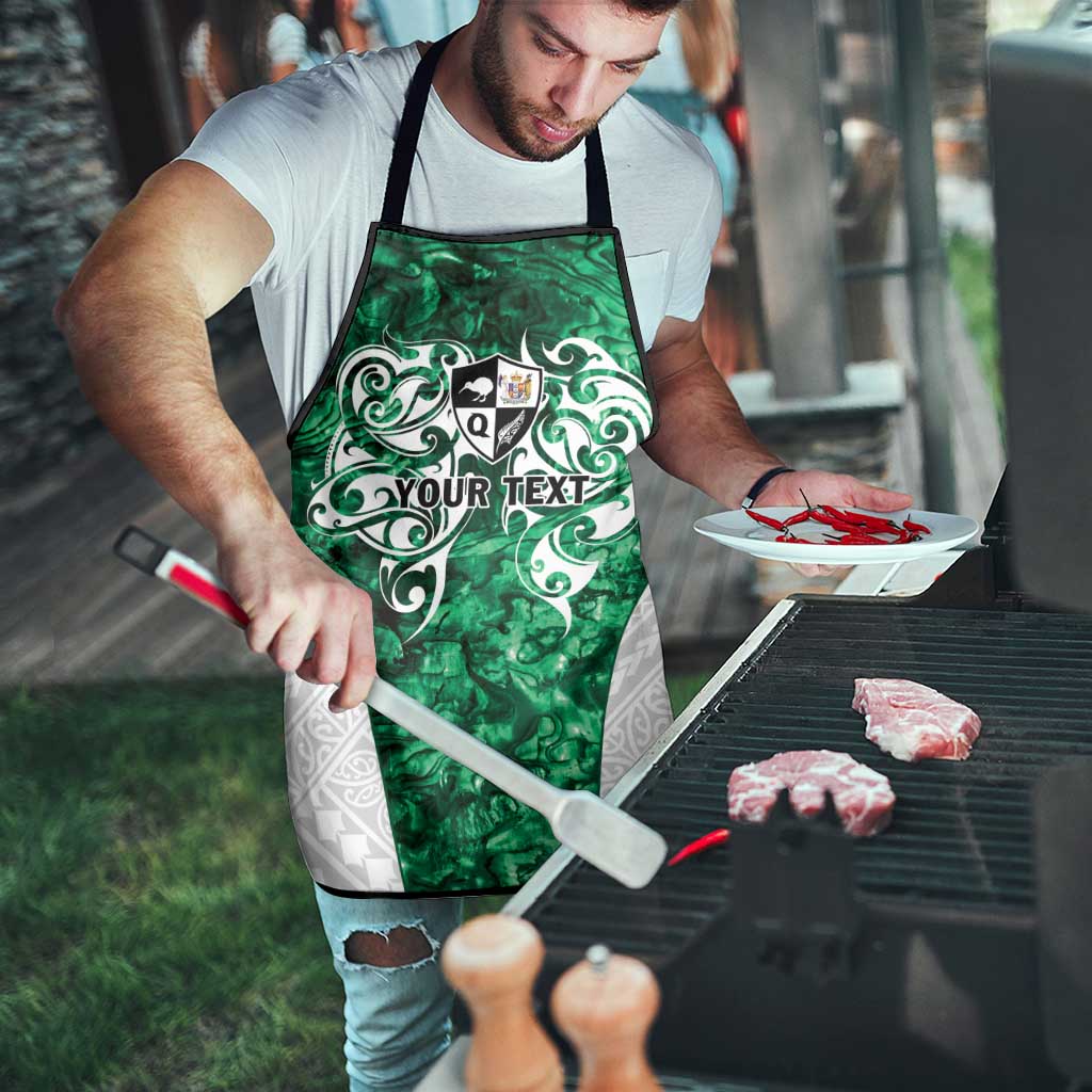 Queensland Maori Kiwi Personalised Apron Kikirangi Papua Shell Maori Tribal Tattoo - Polynesian Pride
