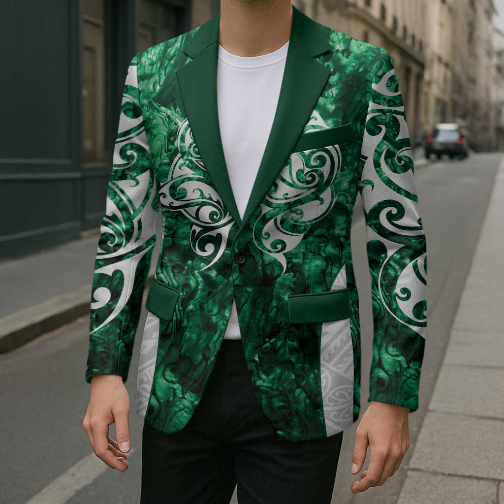 Queensland Maori Kiwi Personalised Blazer Kikirangi Papua Shell Maori Tribal Tattoo - Polynesian Pride