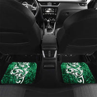 Queensland Maori Kiwi Personalised Car Mats Kikirangi Papua Shell Maori Tribal Tattoo