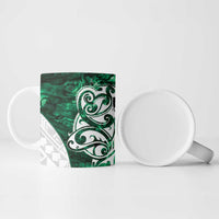 Queensland Maori Kiwi Personalised Ceramic Mug Kikirangi Papua Shell Maori Tribal Tattoo - Polynesian Pride