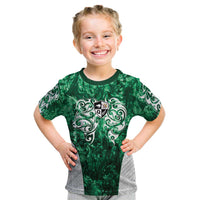 Queensland Maori Kiwi Personalised Kid T Shirt Kikirangi Papua Shell Maori Tribal Tattoo