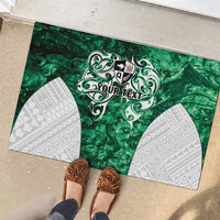 Queensland Maori Kiwi Personalised Rubber Doormat Kikirangi Papua Shell Maori Tribal Tattoo