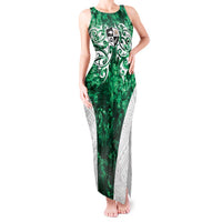 Queensland Maori Kiwi Personalised Tank Maxi Dress Kikirangi Papua Shell Maori Tribal Tattoo