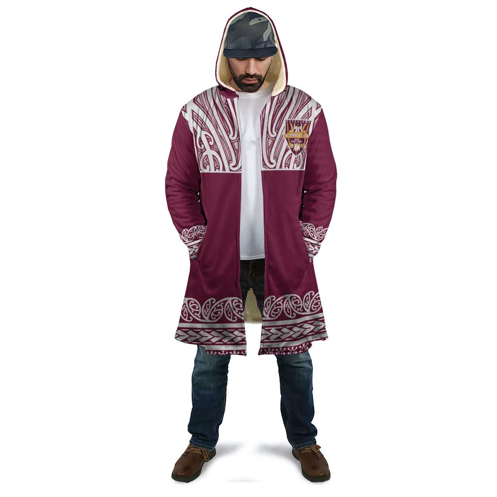 Queensland Maori Nga Hau E Wha Custom Cloak Polynesian Maori Tribal Pattern - Polynesian Pride