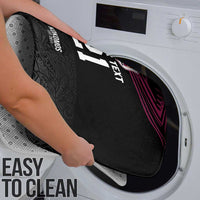 Queensland Papua New Guinea Custom Bathroom Set All Black Pacific PNG Tribal Style - Polynesian Pride