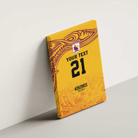 Queensland Papua New Guinea Custom Canvas Wall Art All Gold Pacific PNG Tribal Style