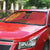 Queensland Papua New Guinea Custom Auto Sun Shade All Red Pacific PNG Tribal Style - Polynesian Pride