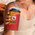 Queensland Papua New Guinea Custom 4 in 1 Can Cooler Tumbler All Red Pacific PNG Tribal Style
