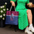 Queensland Samoa Custom Tote Bag Maroon-Blue Pacific Polynesian Tribal Pattern - Polynesian Pride