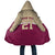 Queensland Samoa Custom Cloak Maroon Pacific Polynesian Tribal Pattern - Polynesian Pride