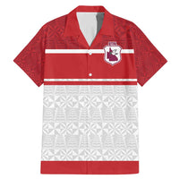 Queensland Tonga Custom Family Matching Mermaid Dress and Hawaiian Shirt QLD with Tongan Ngatu Pattern
