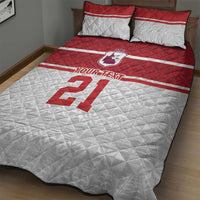 Queensland Tonga Custom Quilt Bed Set QLD with Tongan Ngatu Pattern