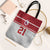 Queensland Tonga Custom Tote Bag QLD with Tongan Ngatu Pattern - Polynesian Pride
