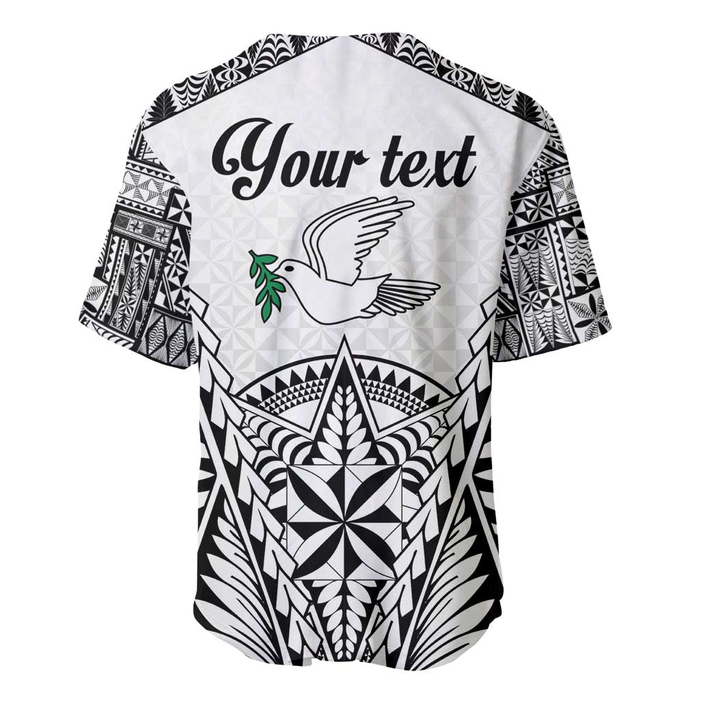 Personalised Tonga 676 Baseball Jersey Tribal Kupesi Ngatu Unique LT9 - Polynesian Pride