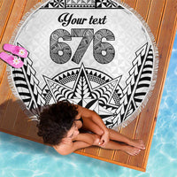 Personalised Tonga 676 Beach Blanket Tribal Kupesi Ngatu Unique