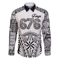 Personalised Tonga 676 Family Matching Tank Maxi Dress and Hawaiian Shirt Tribal Kupesi Ngatu Unique