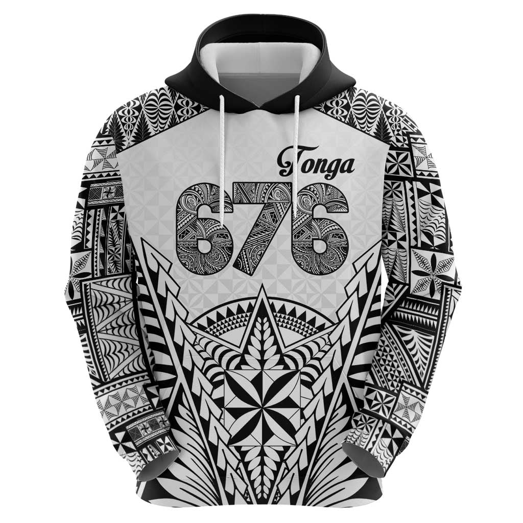 Personalised Tonga 676 Hoodie Tribal Kupesi Ngatu Unique LT9 - Polynesian Pride