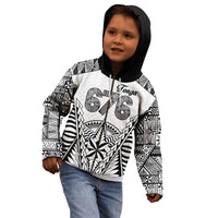 Personalised Tonga 676 Kid Hoodie Tribal Kupesi Ngatu Unique LT9 - Polynesian Pride