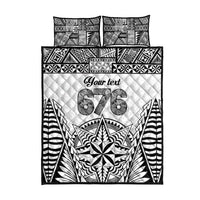 Personalised Tonga 676 Quilt Bed Set Tribal Kupesi Ngatu Unique