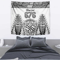 Personalised Tonga 676 Tapestry Tribal Kupesi Ngatu Unique LT9 - Polynesian Pride