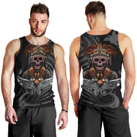 Mokomoko Tribe Eastern Highlands Province Men Tank Top Papua New Guinea Indigenous Pattern LT9 - Polynesian Pride