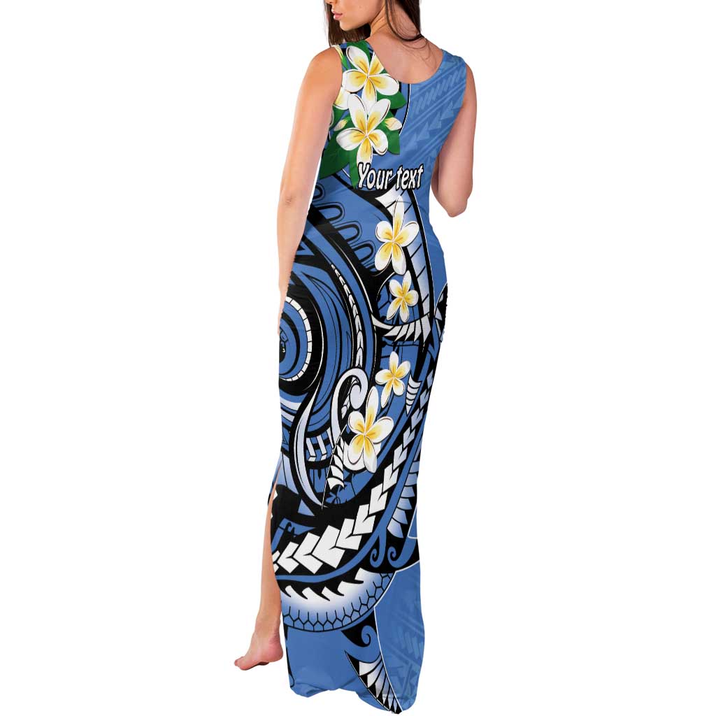 FSM Kosrae Polynesian Shark Tattoo Personalised Tank Maxi Dress