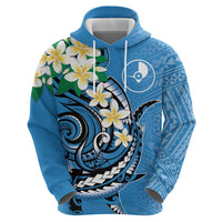 FSM Yap State Polynesian Shark Tattoo Personalised Hoodie