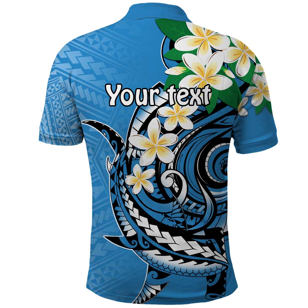 FSM Yap State Polynesian Shark Tattoo Personalised Polo Shirt