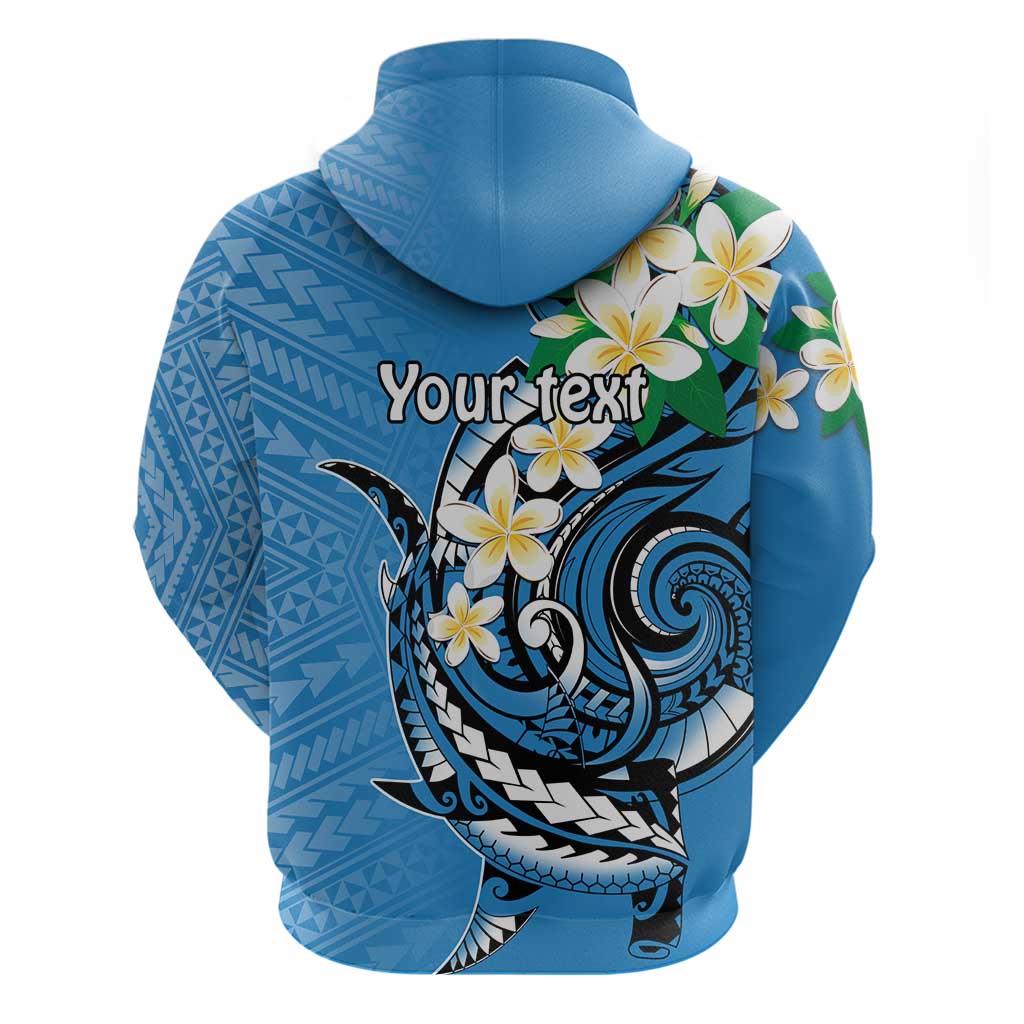 FSM Yap State Polynesian Shark Tattoo Personalised Zip Hoodie