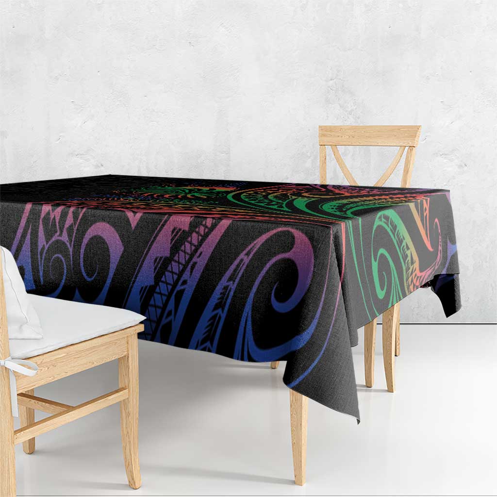 New Caledonia Polynesian Tatoo Personalised Tablecloth