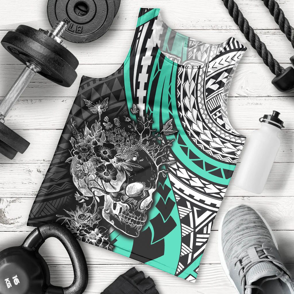 personalised-polynesia-skull-men-tank-top-tattoo-in-the-style-of-maori-with-marine-life-aqua
