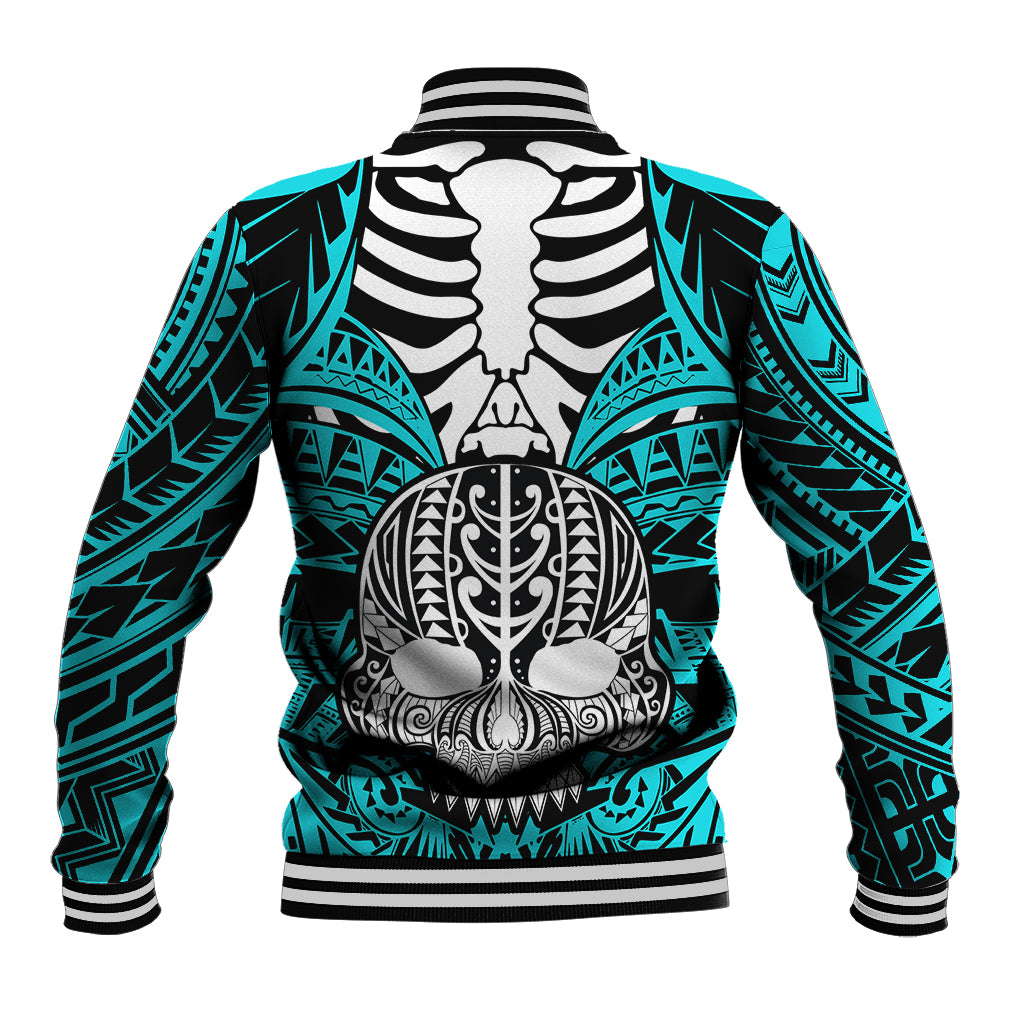 personalised-polynesia-skull-baseball-jacket-with-boars-tusk-aqua-arty-vibe