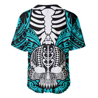 personalised-polynesia-skull-baseball-jersey-with-boars-tusk-aqua-arty-vibe