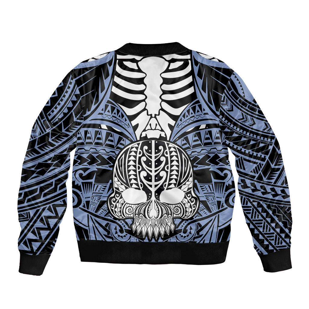 personalised-polynesia-skull-bomber-jacket-with-boars-tusk-blue-arty-vibe