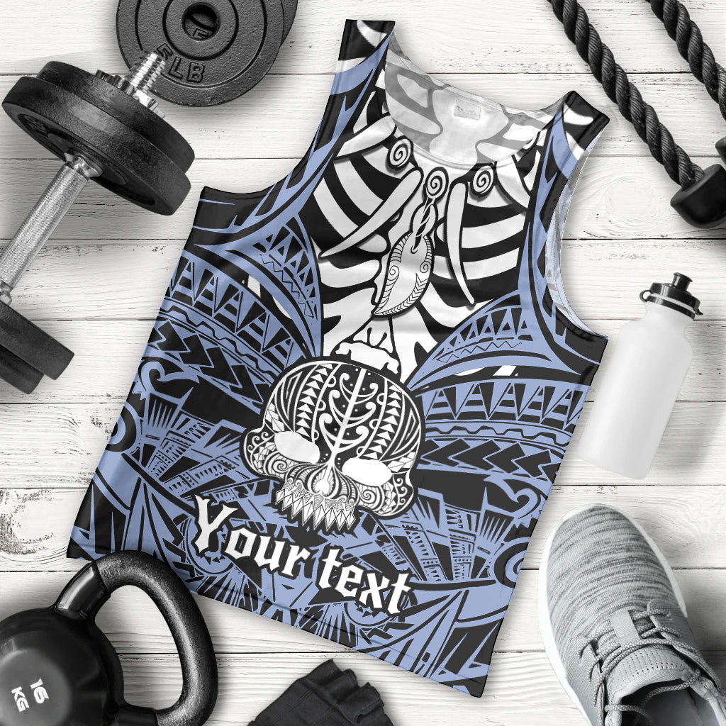 personalised-polynesia-skull-men-tank-top-with-boars-tusk-blue-arty-vibe