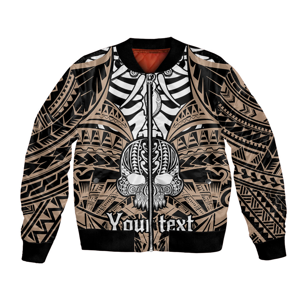 personalised-polynesia-skull-bomber-jacket-with-boars-tusk-gold-arty-vibe
