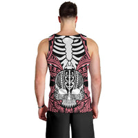 personalised-polynesia-skull-men-tank-top-with-boars-tusk-pink-arty-vibe