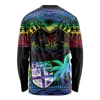 fiji-lgbt-long-sleeve-shirt-love-is-love-tapa-pattern-rainbow-water-color