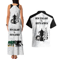 New Zealand South Africa Rugby Couples Matching Tank Maxi Dress and Hawaiian Shirt History Commemorative World Cup Winners Unique LT9 - Polynesian Pride