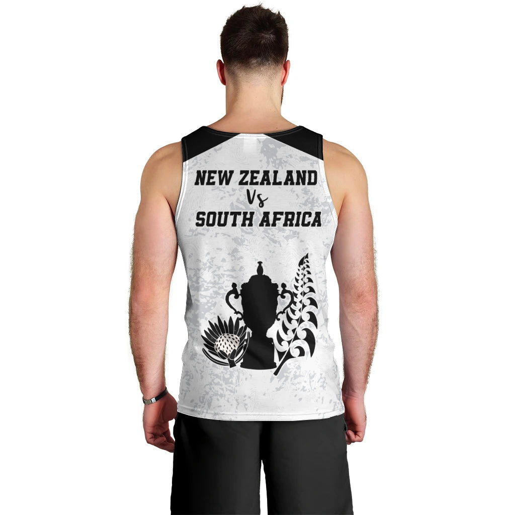 New Zealand South Africa Rugby Men Tank Top History Commemorative World Cup Winners Unique LT9 - Polynesian Pride