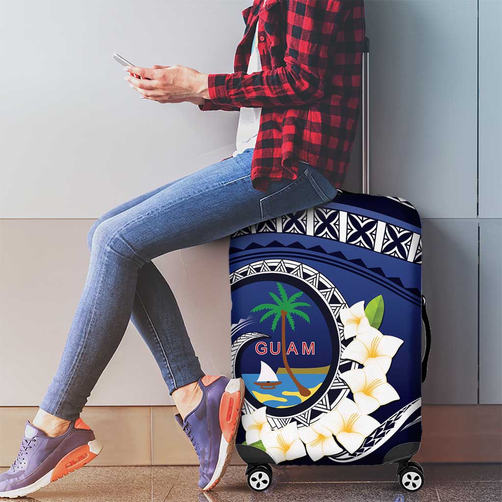 Hafai Adai Guam Guasalis Luggage Cover Polynesian Tribal Pattern LT9 - Polynesian Pride