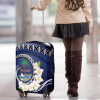 Hafai Adai Guam Guasalis Luggage Cover Polynesian Tribal Pattern LT9 - Polynesian Pride