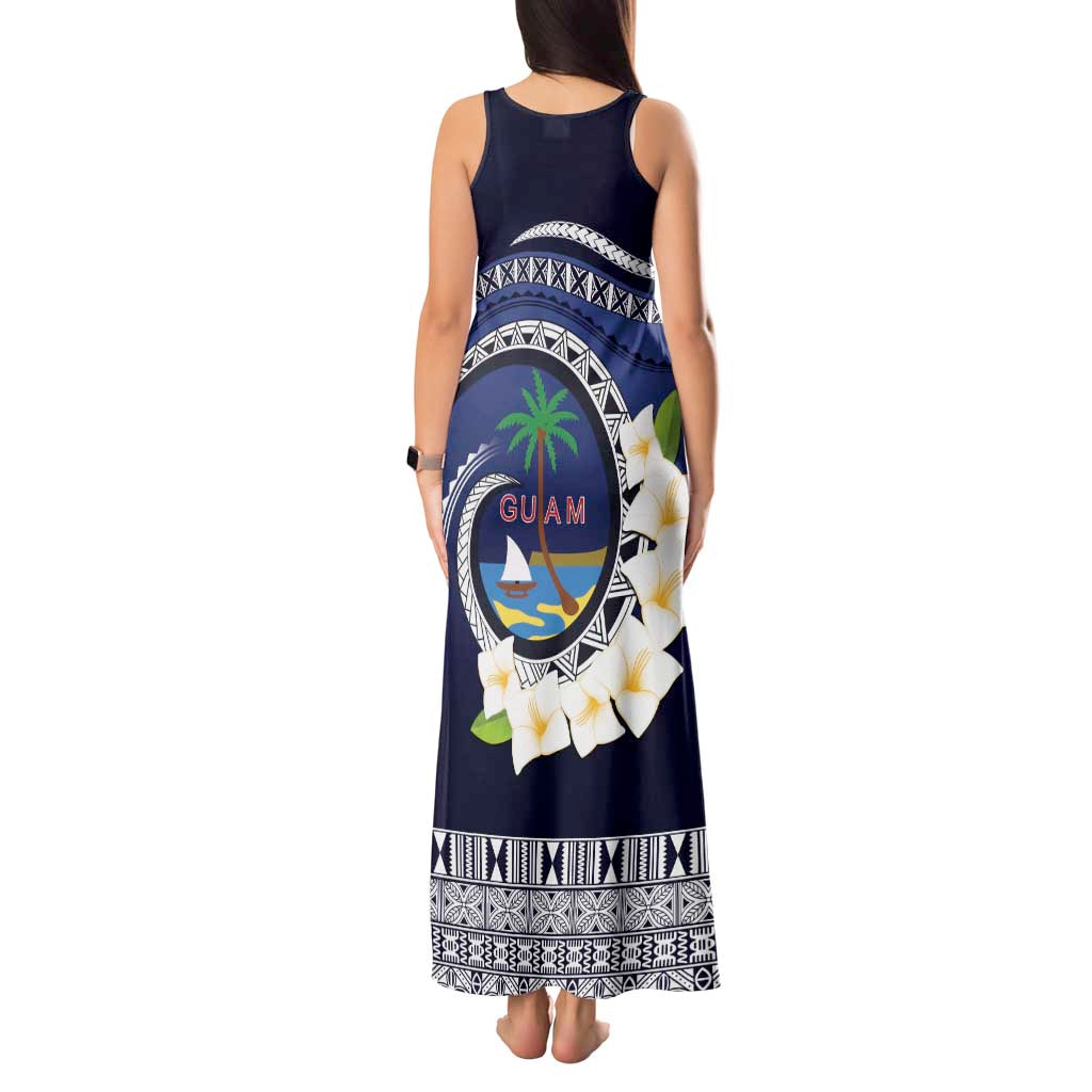 Hafai Adai Guam Guasalis Tank Maxi Dress Polynesian Tribal Pattern
