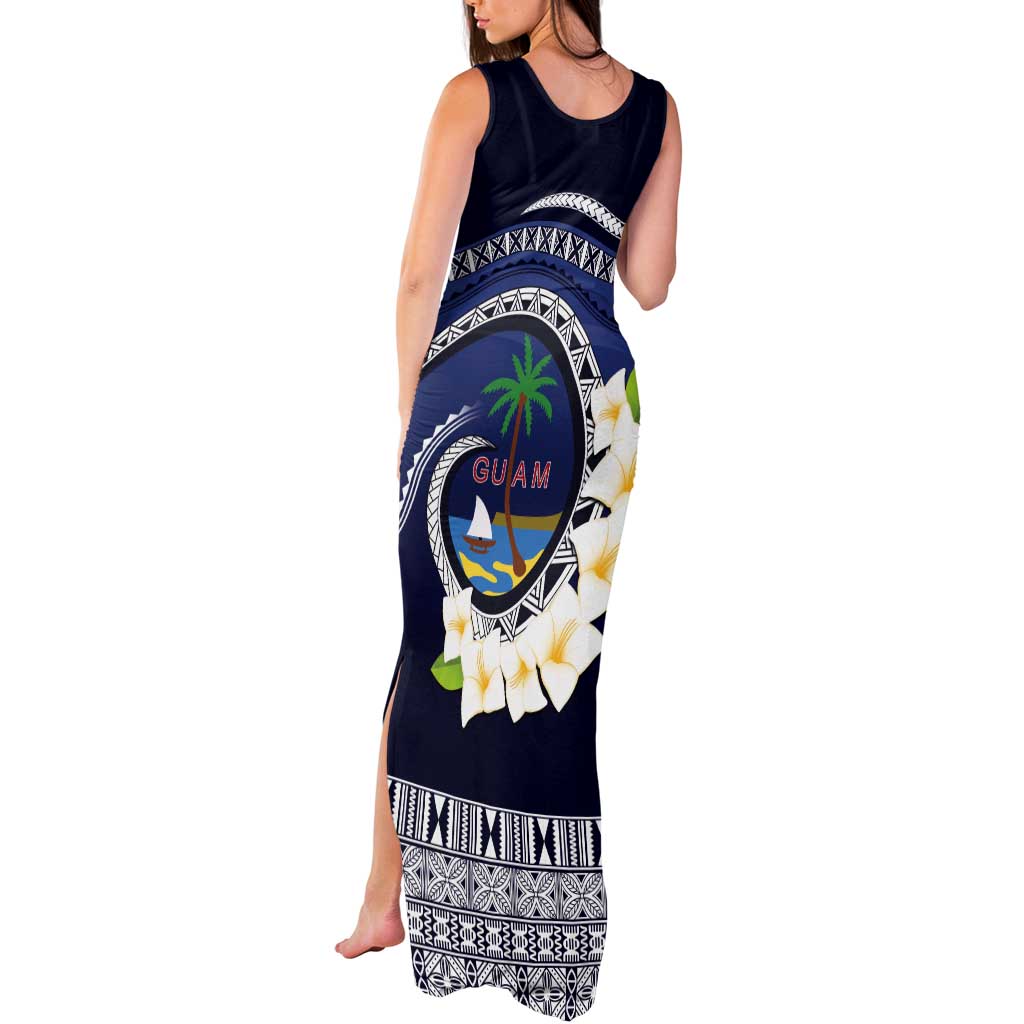 Hafai Adai Guam Guasalis Tank Maxi Dress Polynesian Tribal Pattern
