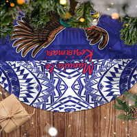 American Samoa Christmas Tree Skirt Manuia le Kerisimasi Polynesian Tribal LT9 - Polynesian Pride
