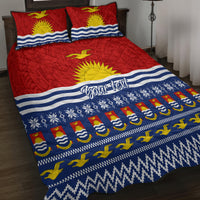 Personalised Kiribati Christmas Quilt Bed Set Tekeraoi n Te Tiritimati Polynesian Tribal LT9 - Polynesian Pride