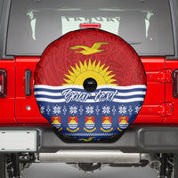 Personalised Kiribati Christmas Spare Tire Cover Tekeraoi n Te Tiritimati Polynesian Tribal LT9 - Polynesian Pride