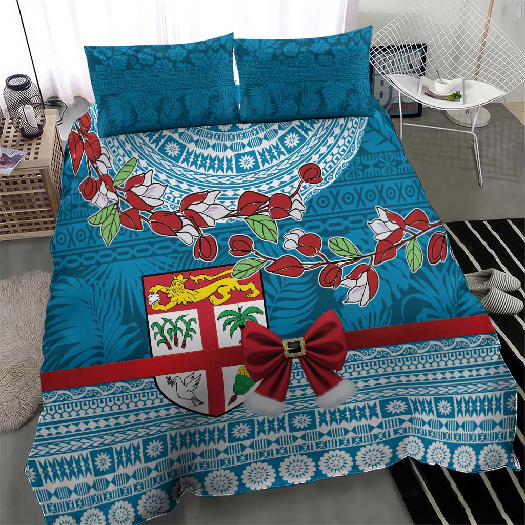 Fijian Tagimoucia Flowers Bedding Set Christmas Coquette bow