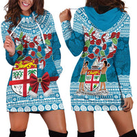 Fijian Tagimoucia Flowers Hoodie Dress Christmas Coquette bow