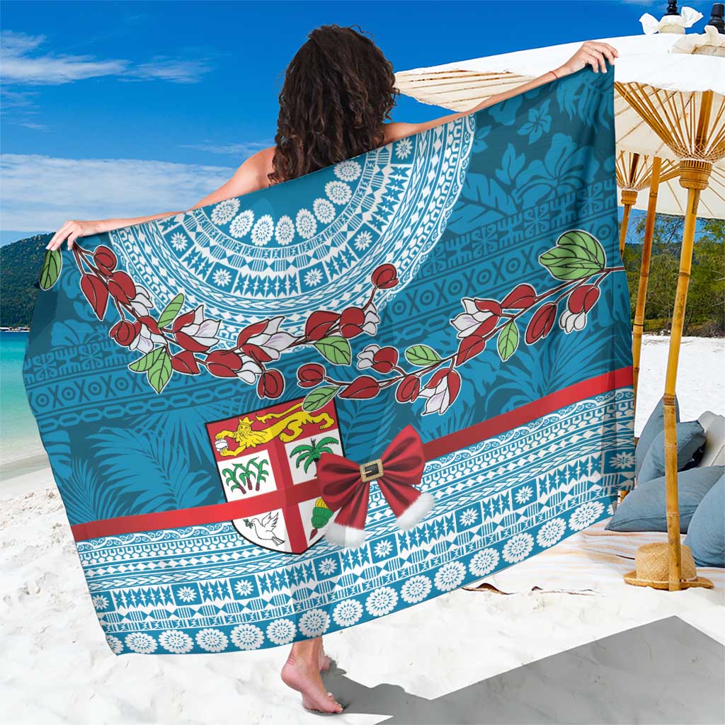 Fijian Tagimoucia Flowers Sarong Christmas Coquette bow